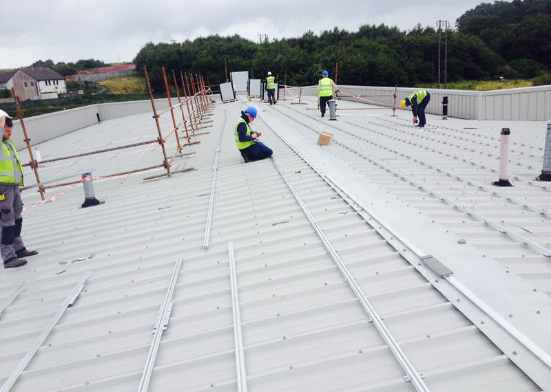 Commercial Solar Panel Fit Out