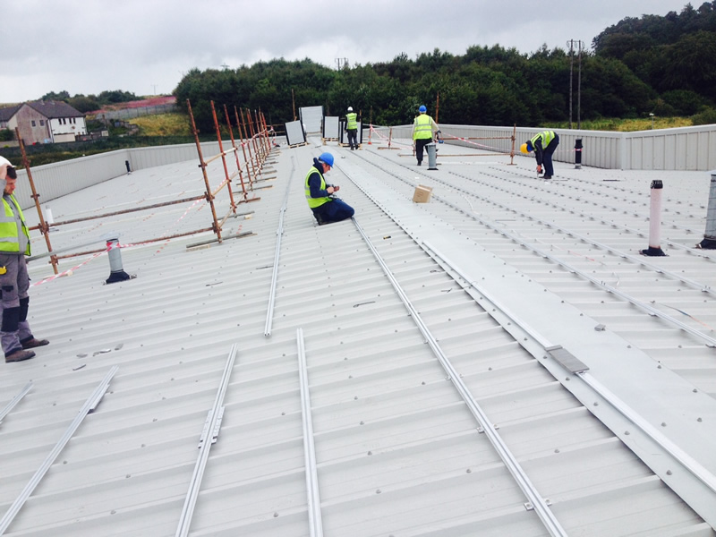 Commercial Solar Panel Fit Out